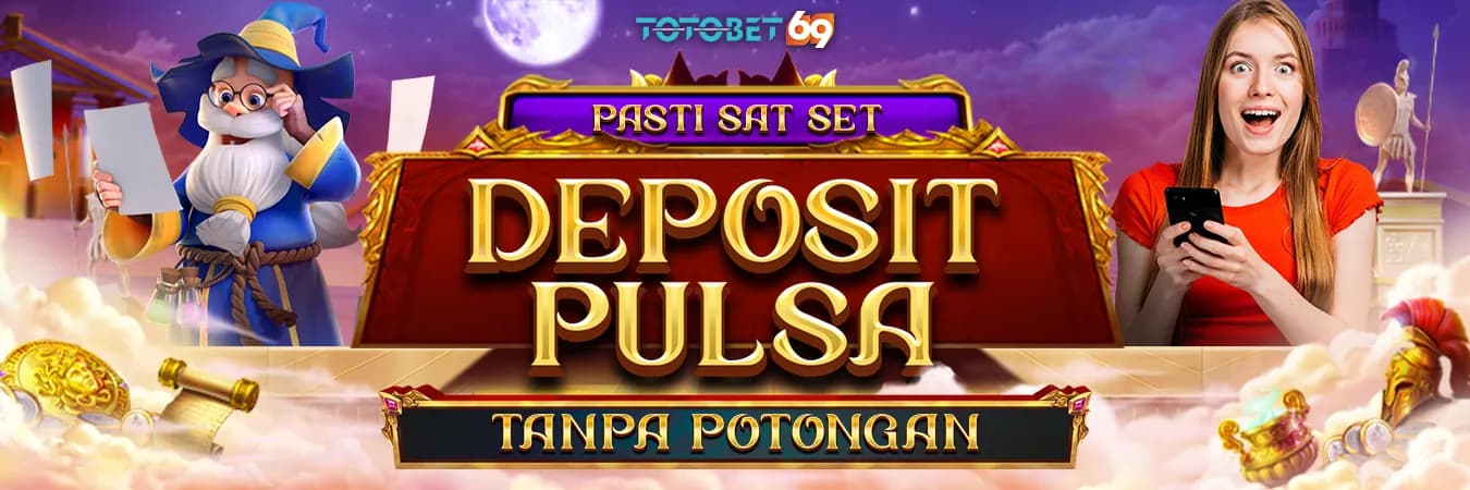 Deposit Pulsa Tanpa Potongan